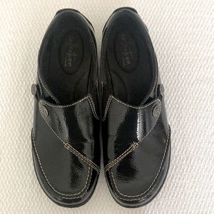 Clarks Ashland Black Patent Leather Size 7